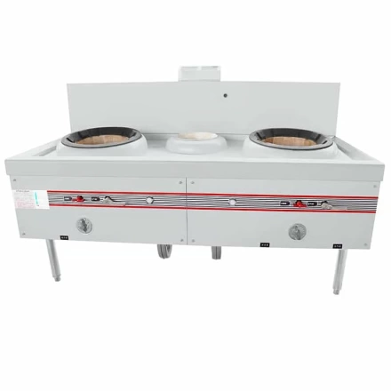 Bếp Á 2 họng có quạt thổi Koliton KR-21E